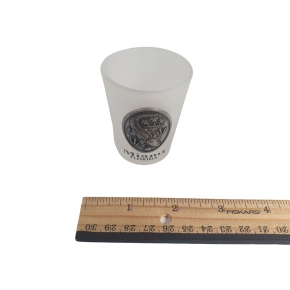 Miami Florida Crocodile Alligator Shot Glass Souvenir Gift Vacation Drink Party - Picture 2 of 4